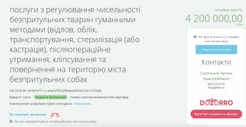 4,2 миллиона собирается потратить Департамент ЖКХ на отлов и стерилизацию 2,7 тысяч бездомных собак в Николаеве