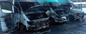 Запорожские полицейские установили круг причастных к поджогу автобусов «БасТур», - ФОТО