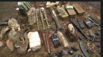 В Луганске нашли арсенал краденого оружия