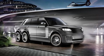 Шестиколесную модификацию внедорожника Range Rover покажут осенью