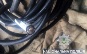 В Одесской области вора кабеля остановил... телевизор