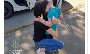 В Краматорске патрульные оперативно разыскали 4-летнего «потеряшку»
