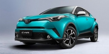 Кроссовер Toyota C-HR превратится в электромобиль