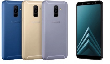 Компания Samsung официально представила Galaxy A6 и Galaxy A6 Plus