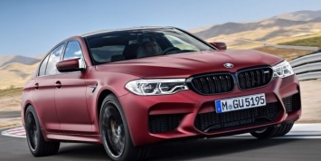 BMW M5 Competition: официальные характеристики