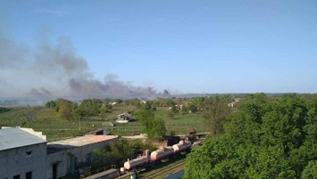 Спасатели сообщили о ситуации в Балаклее: пожар ликвидировать не удалось