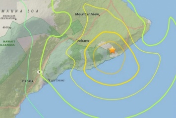 На Гавайях произошло крупнейшее за 43 года землетрясение