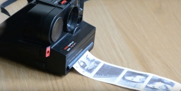 Энтузиаст переделал камеру Polaroid для печати на кассовой ленте