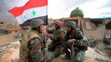 Сирийские военные кричат „Россия, вперед!" и убегают