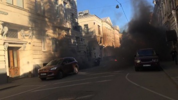 В Москве напали на посольство Латвии