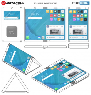 Motorola работает над собственным проектом складного смартфона