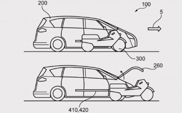 Ford придумал гибрид автомобиля и мотоцикла