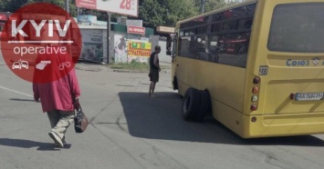 Киевская маршрутка на ходу потеряла колеса