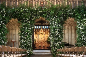 Ароматический декор на свадьбе принца Гарри и Меган Маркл