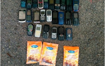 В Северную исправительную колонию №90 пытались передать 25 мобильных телефонов и дрожжи