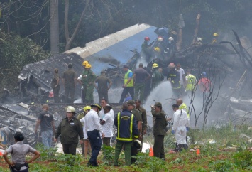 Камера наблюдения запечатлела падение Boeing 737 после взлета на Кубе