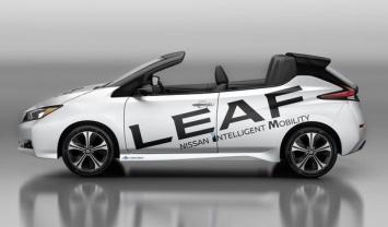 Представлен родстер Nissan Leaf