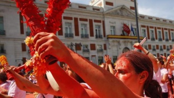 "Национальный позор": в Мадриде прошел многотысячный митинг (фото)