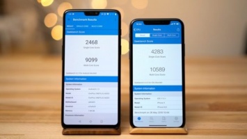 IPhone X держит удар и обходит OnePlus 6 по Benchmark-тестам