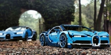 Bugatti Chiron превратили в конструктор из 3599 деталей