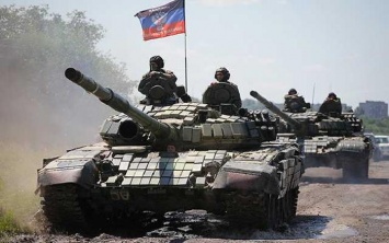 На территорию ОРДЛО зашло подразделение российских танкистов