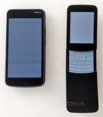 Опубликованы фото прототипов Nokia 1, Nokia 8110 4G и Nokia 8 Sirocco