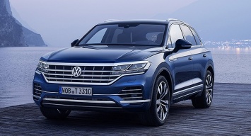 В России начались продажи нового Volkswagen Touareg