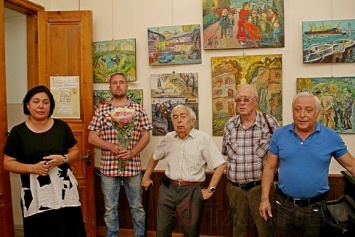 Художник из Грековки приглашает прогуляться по Одессе
