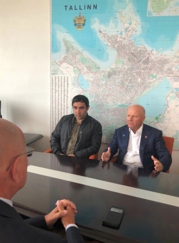 Первый вице-мэр Одессы находится с рабочим визитом в Таллинне