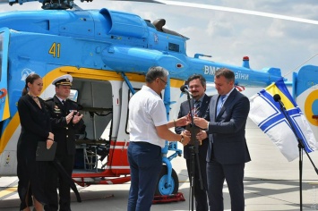 Морская авиация ВМС Украины получила новый вертолет Ка-226, который много лет простоял во Львове