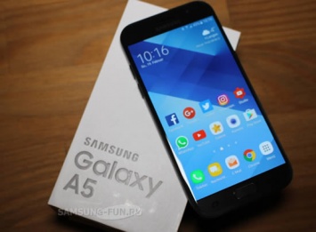 Смартфон Samsung Galaxy A5 (2017) получает июньский патч безопасности