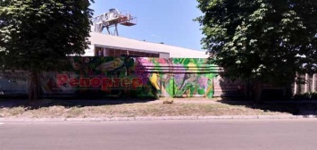 Художник из Каменского превращает серые заборы города в произведения искусства