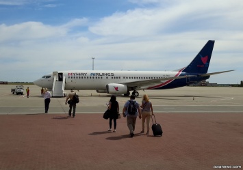 Новая грузинская авиакомпания Myway Airlines запустила первые регулярные рейсы в Харьков