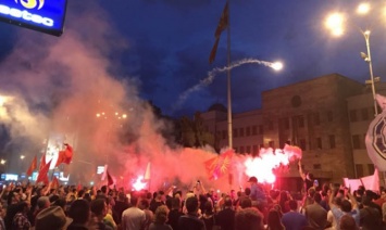 В Македонии тоже прошли протесты из-за смены названия страны