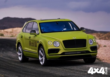 Гоночный Bentley Bentayga "подсушился" к Пайк Пик