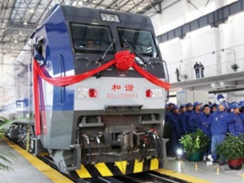 Китай впервые экспортирует в Германию маневровые локомотивы