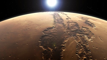 На Марсе обнаружена неизвестная белая субстанция