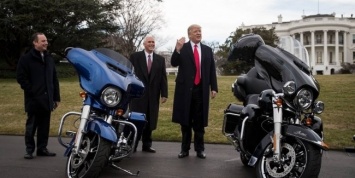 Мотоциклы Harley-Davidson погубит Дональд Трамп