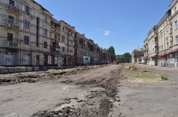 В Краматорске проверили ход выполнения реконструкции в Старой части города