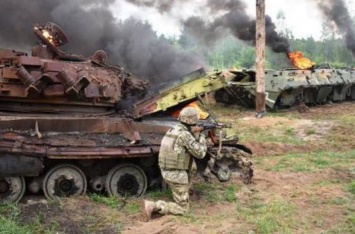 «Третья сила» на Донбассе уничтожила блиндаж боевиков. ВИДЕО