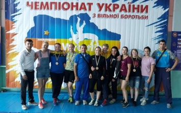 Херсонские спортсменки - победители Чемпионата Украины по вольной борьбе