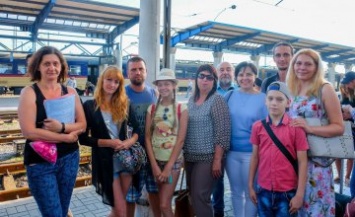 Дети АТОшников из Днепропетровщины отправились на отдых в Бельгию