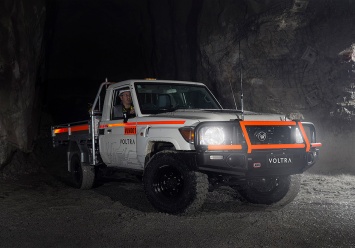 Электрический Toyota Land Cruiser поможет добывать урановую руду
