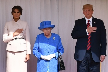 Встреча года: королева Елизавета II и Мелания Трамп