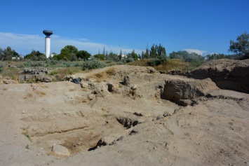 На «Греко-скифском городище «Чайка» проходят археологические раскопки