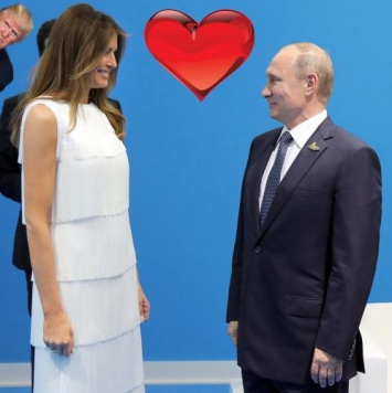 Физиогномист: Мелания Трамп симпатизирует Владимиру Путину