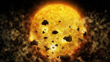 Астрономы впервые наблюдали, как звезда "поедает" планету-младенца
