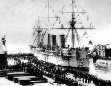 Найден затонувший корабль времен русско-японской войны, на борту которого было огромное количество золота
