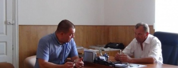 Начальник полиции Бердянска Олег Фомичов продолжает выездные встречи с населением