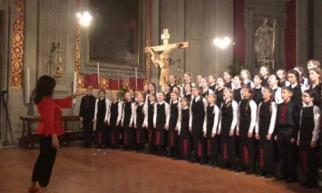 Киевский хор "Щедрик" занял первое место на музыкальном фестивале во Флоренции